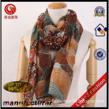 cheap women polyester scarf wholesale